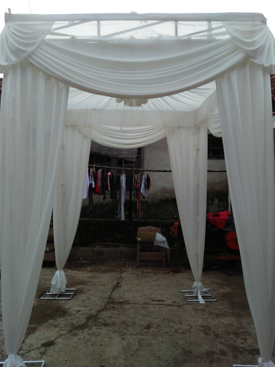 pergola weding / gazebo pernikahan 4
